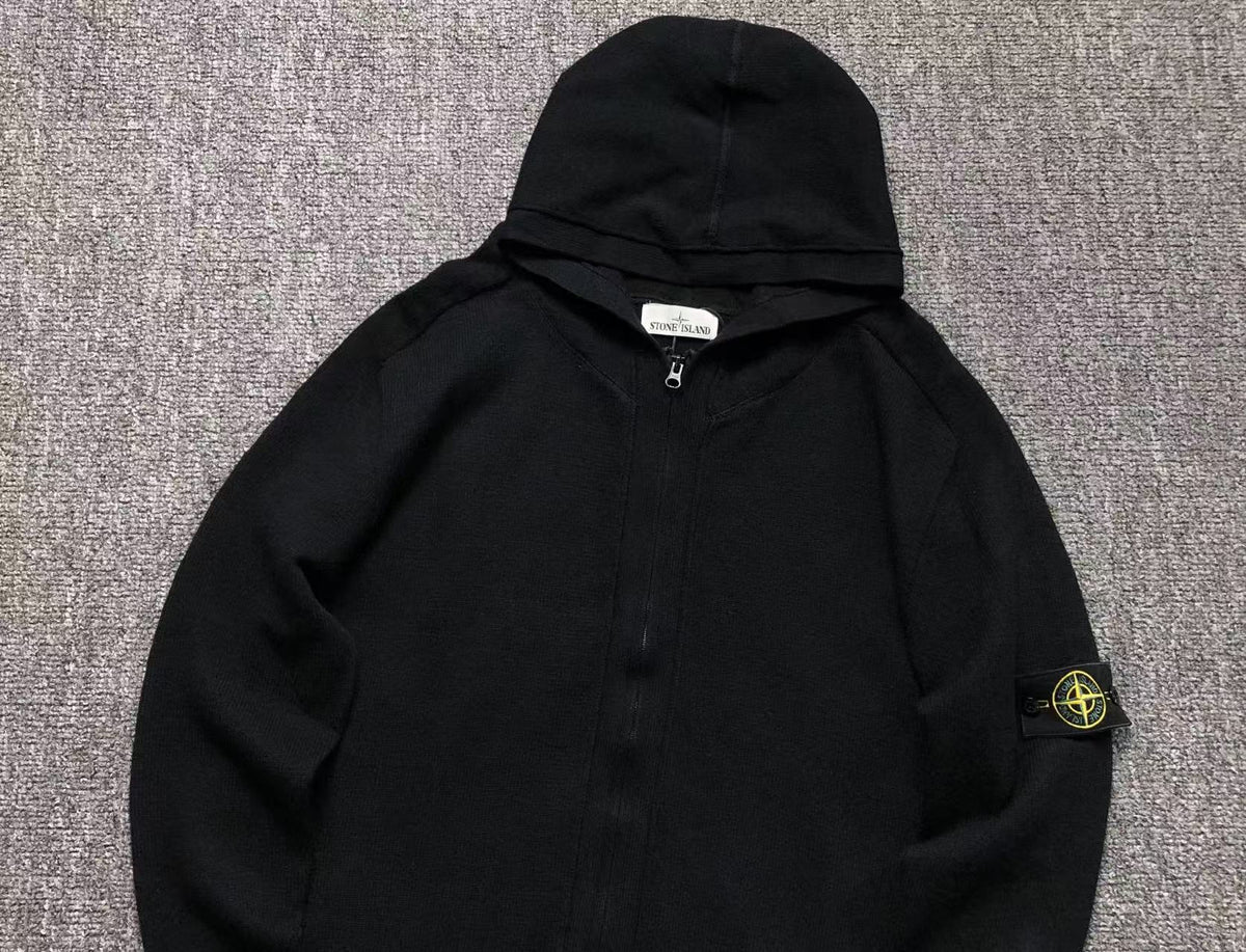 Stone Island Zipper Black 1