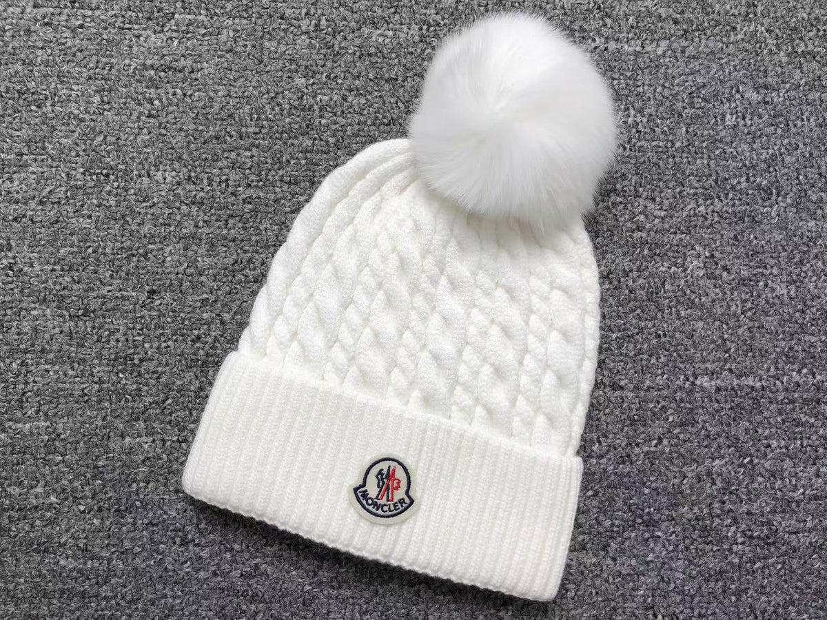 Moncler Mütze Weiss 3