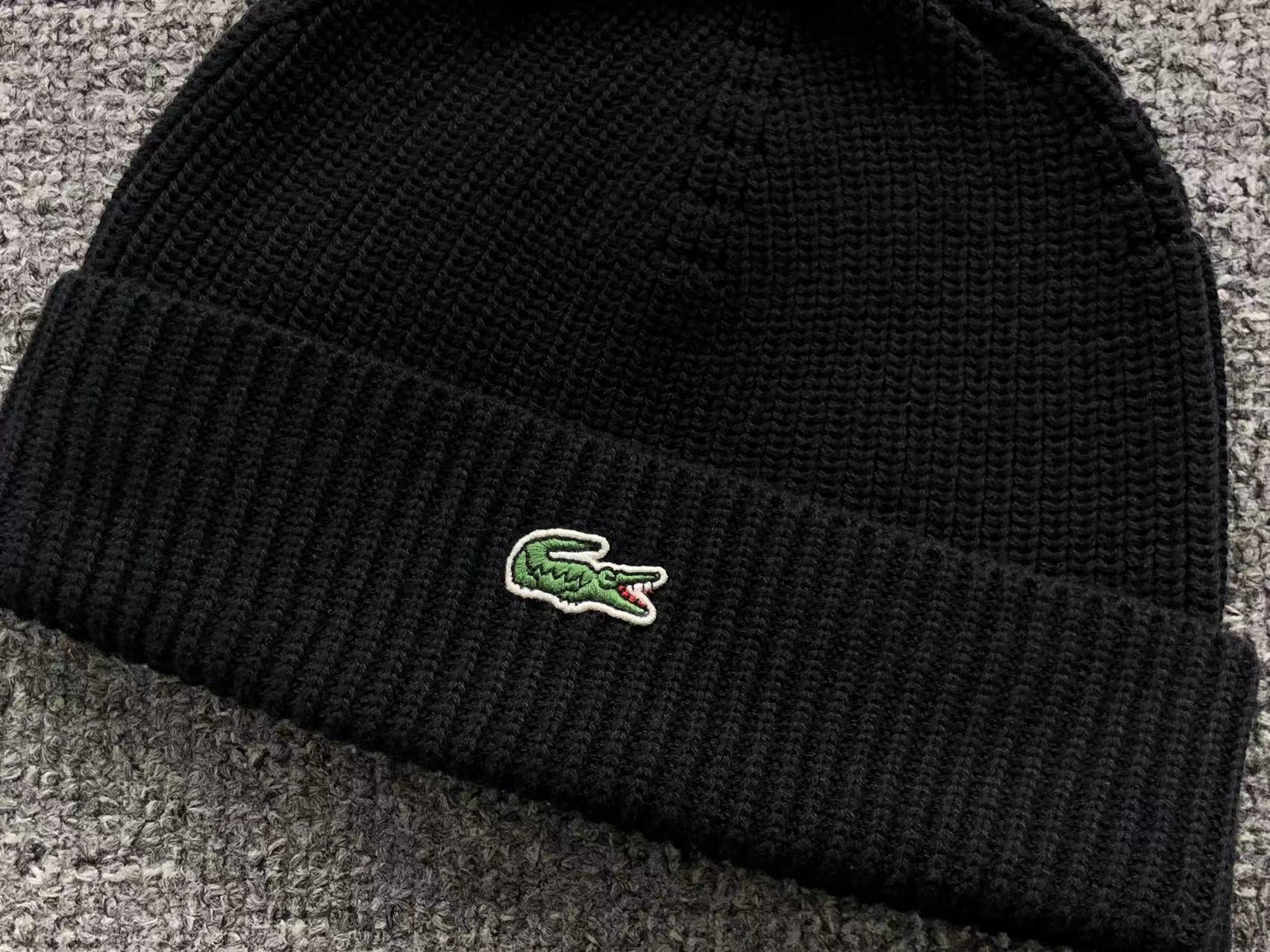 Lacoste Mütze Schwarz 1