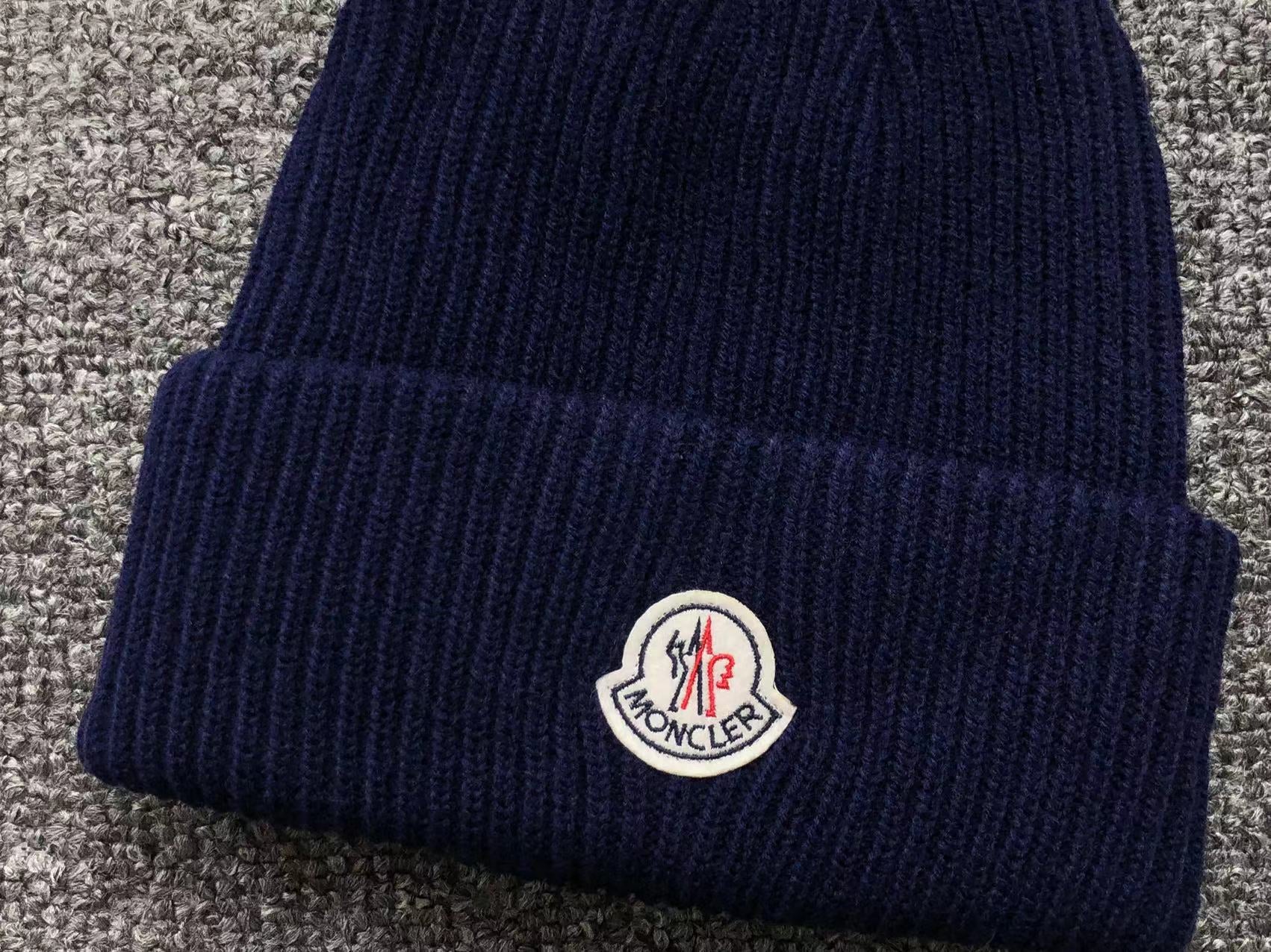 Moncler Mütze Blau 6