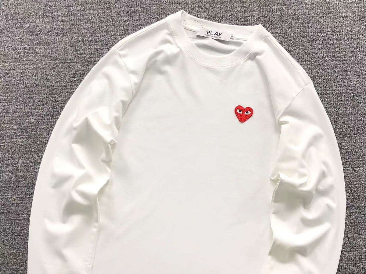 CDG Sweater Weiss 2