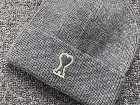 Ami Paris Beanie Gray 2