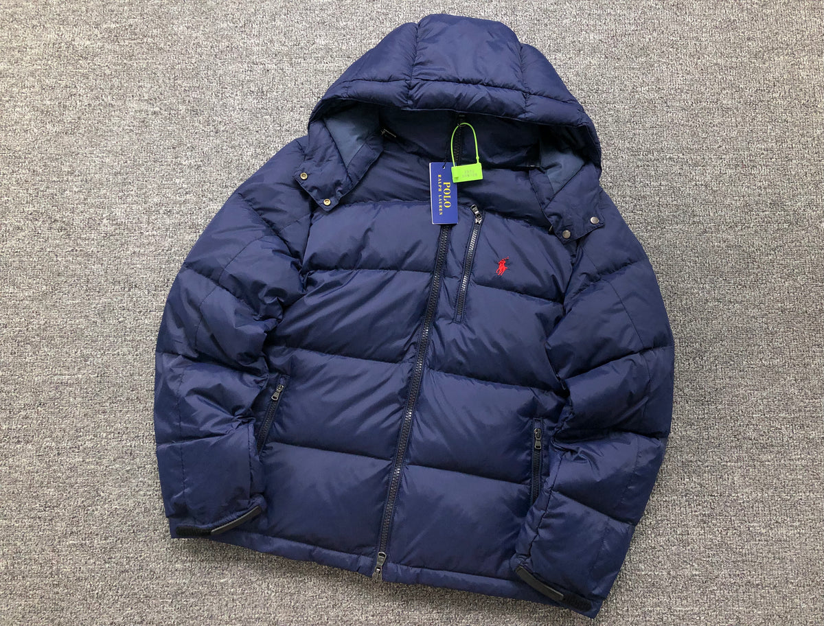 Veste d'hiver Ralph Lauren Bleu mat 4