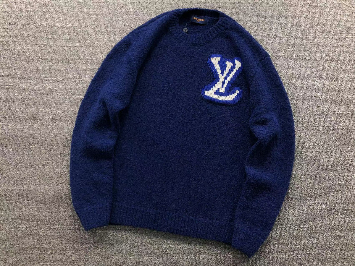 Pull en maille Louis Vuitton Bleu foncé 3