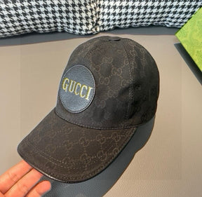 Gucci Cap Schwarz Logo 6