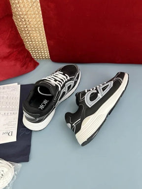 Dior B30 Sneaker Schwarz & Weiss 3