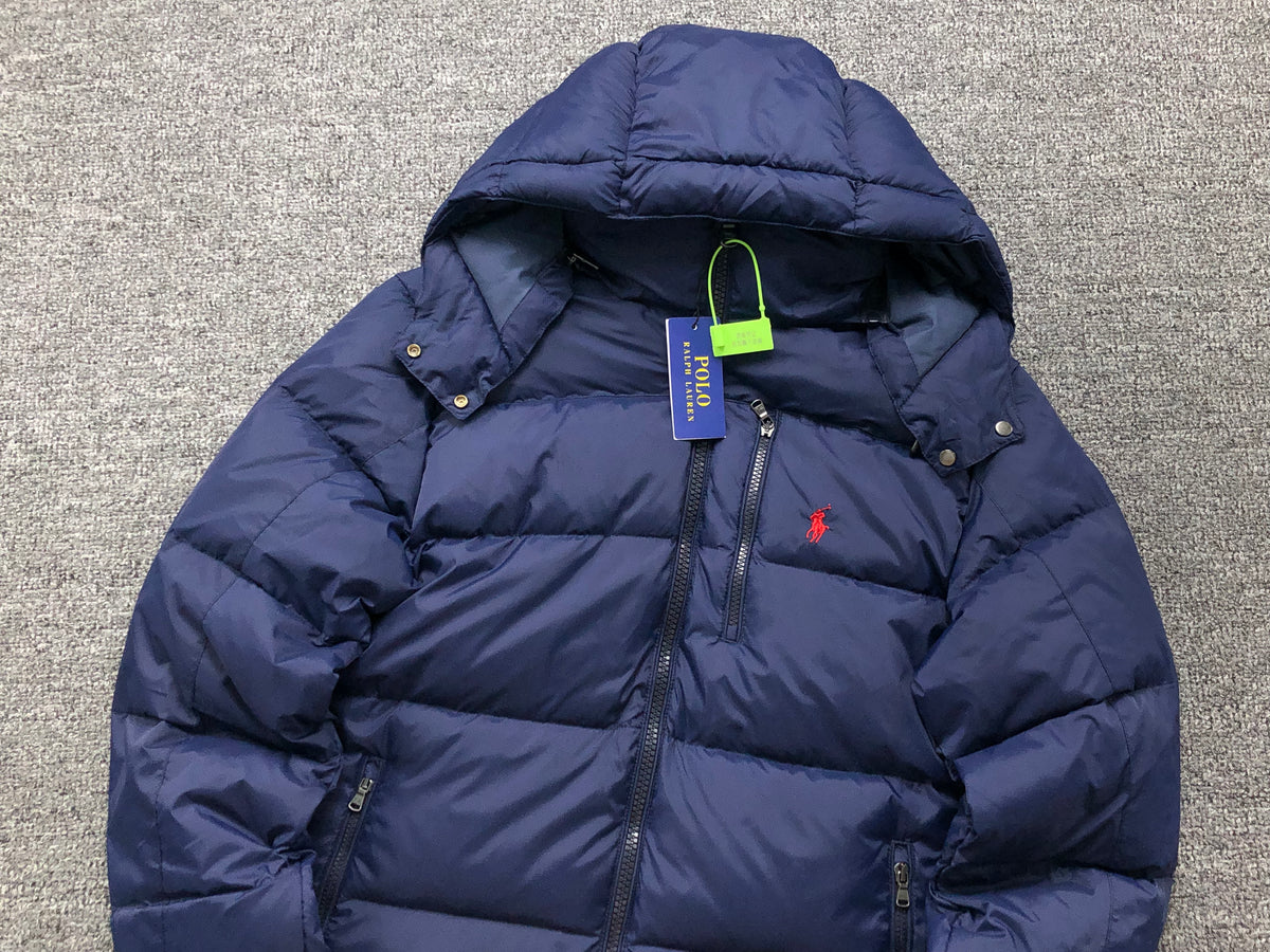 Veste d'hiver Ralph Lauren Bleu mat 4