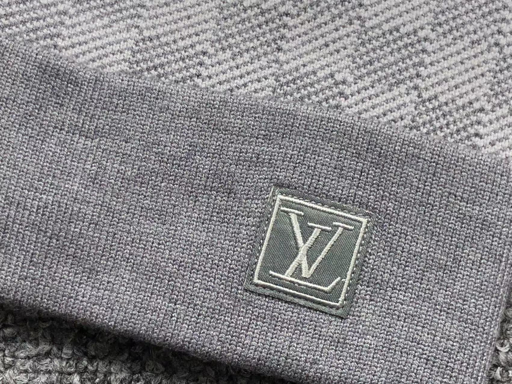 Louis Vuitton Mütze Grau 1