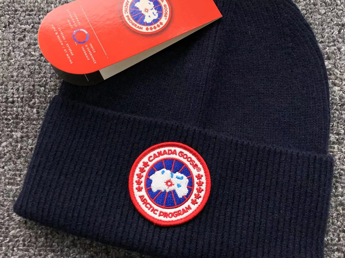 Chapeau Canada Goose Bleu 3