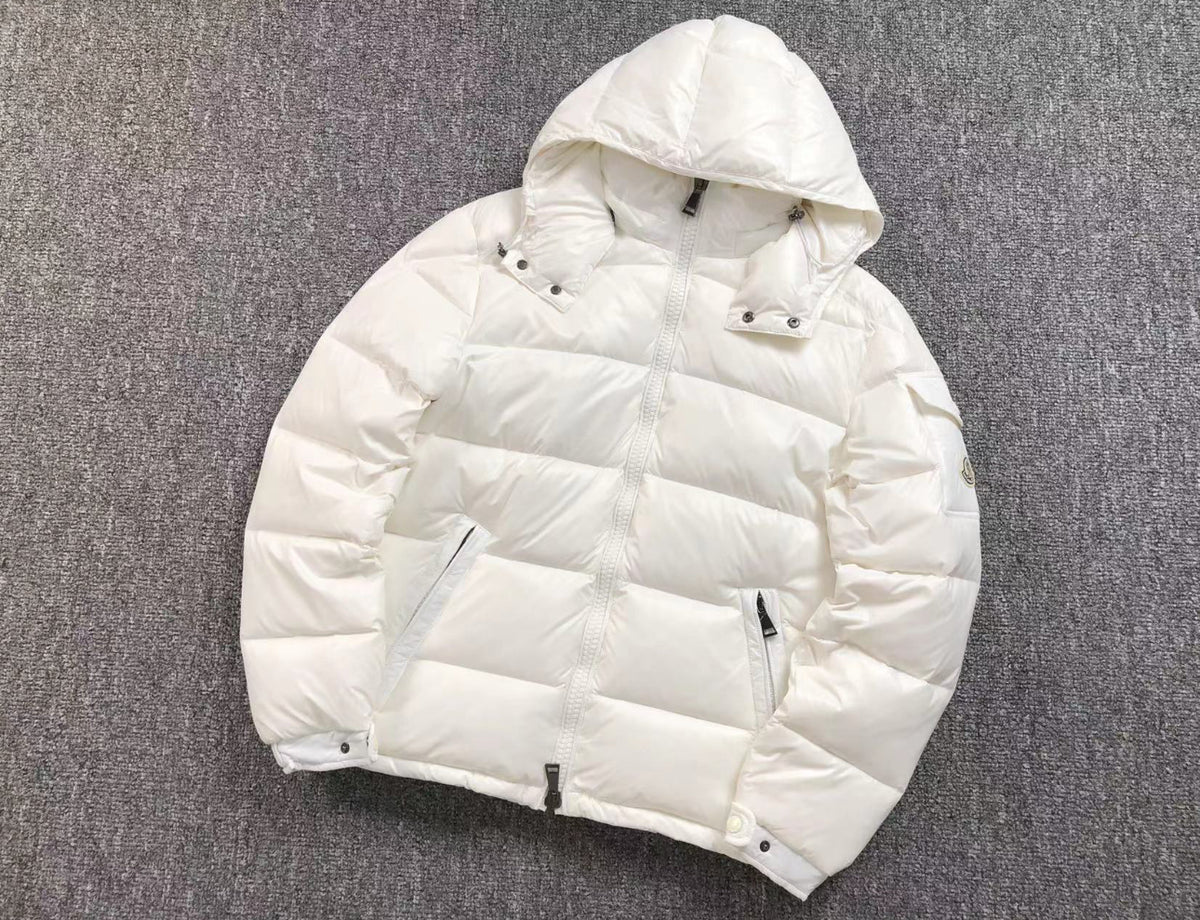 Veste d'hiver Moncler blanche 3