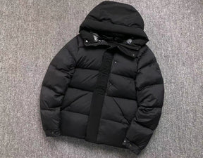 Moncler Winterjacke Schwarz Matt 4