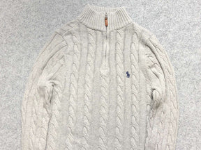 Ralph Lauren Knitted Sweater Cream 5