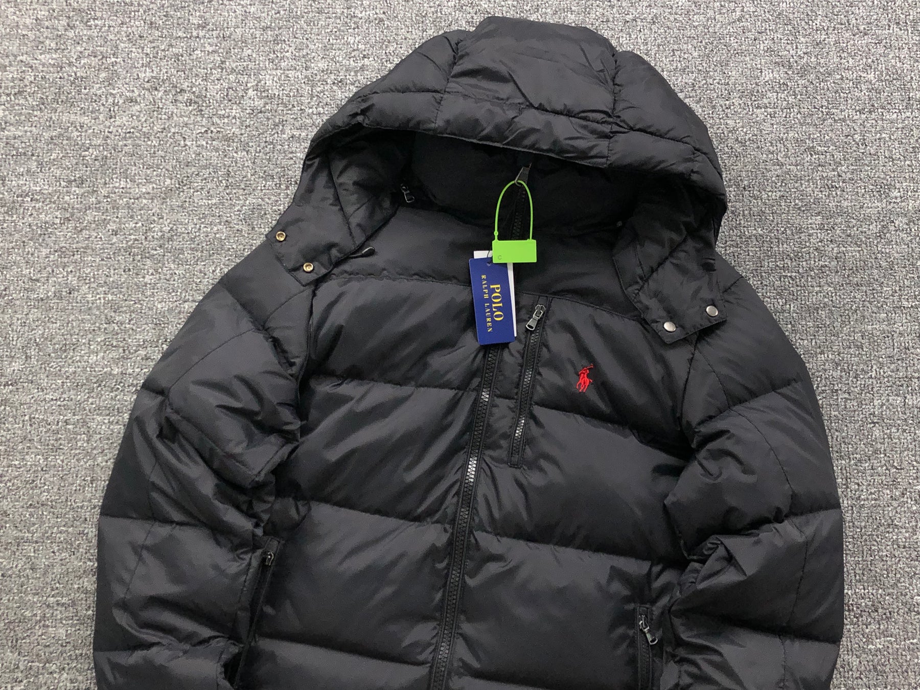 Ralph Lauren Winterjacke Matt Schwarz 3