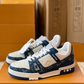 Basket Louis Vuitton Bleu 1