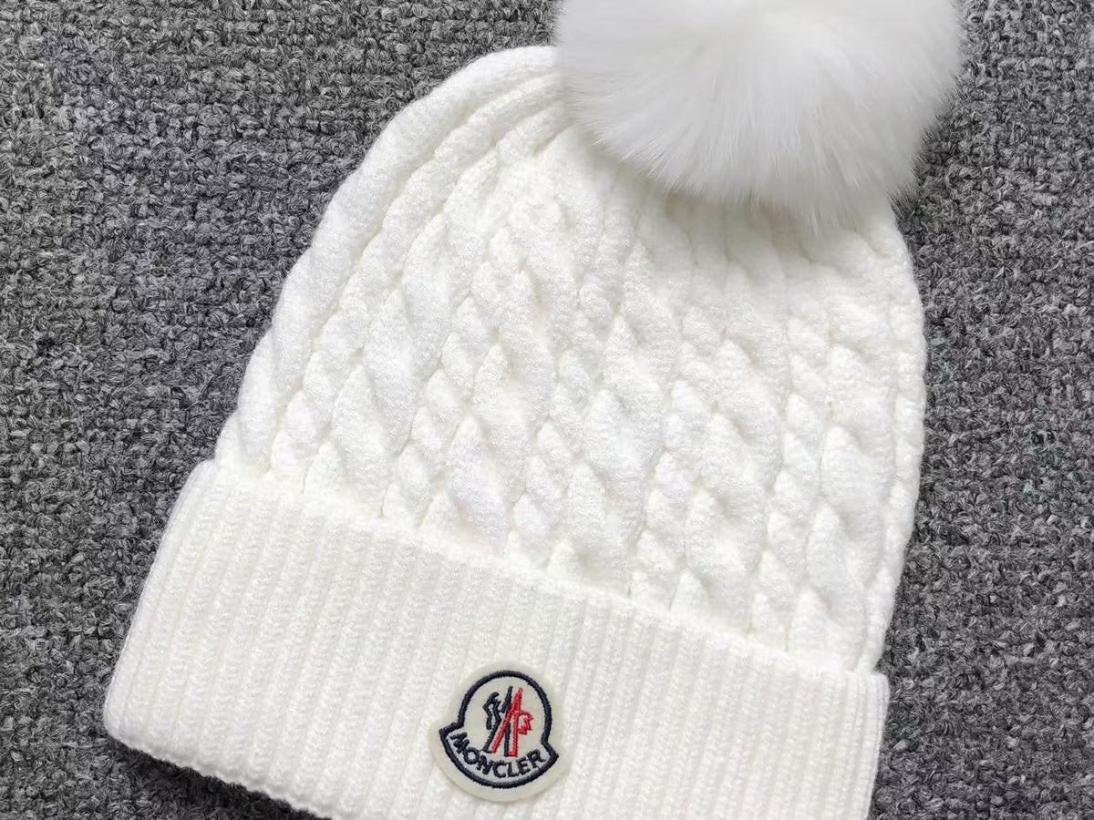 Bonnet Moncler Blanc 3