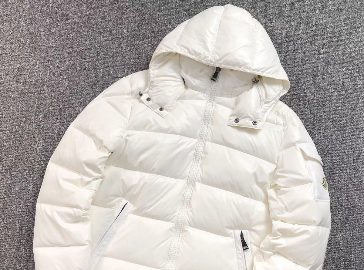 Veste d'hiver Moncler blanche 3