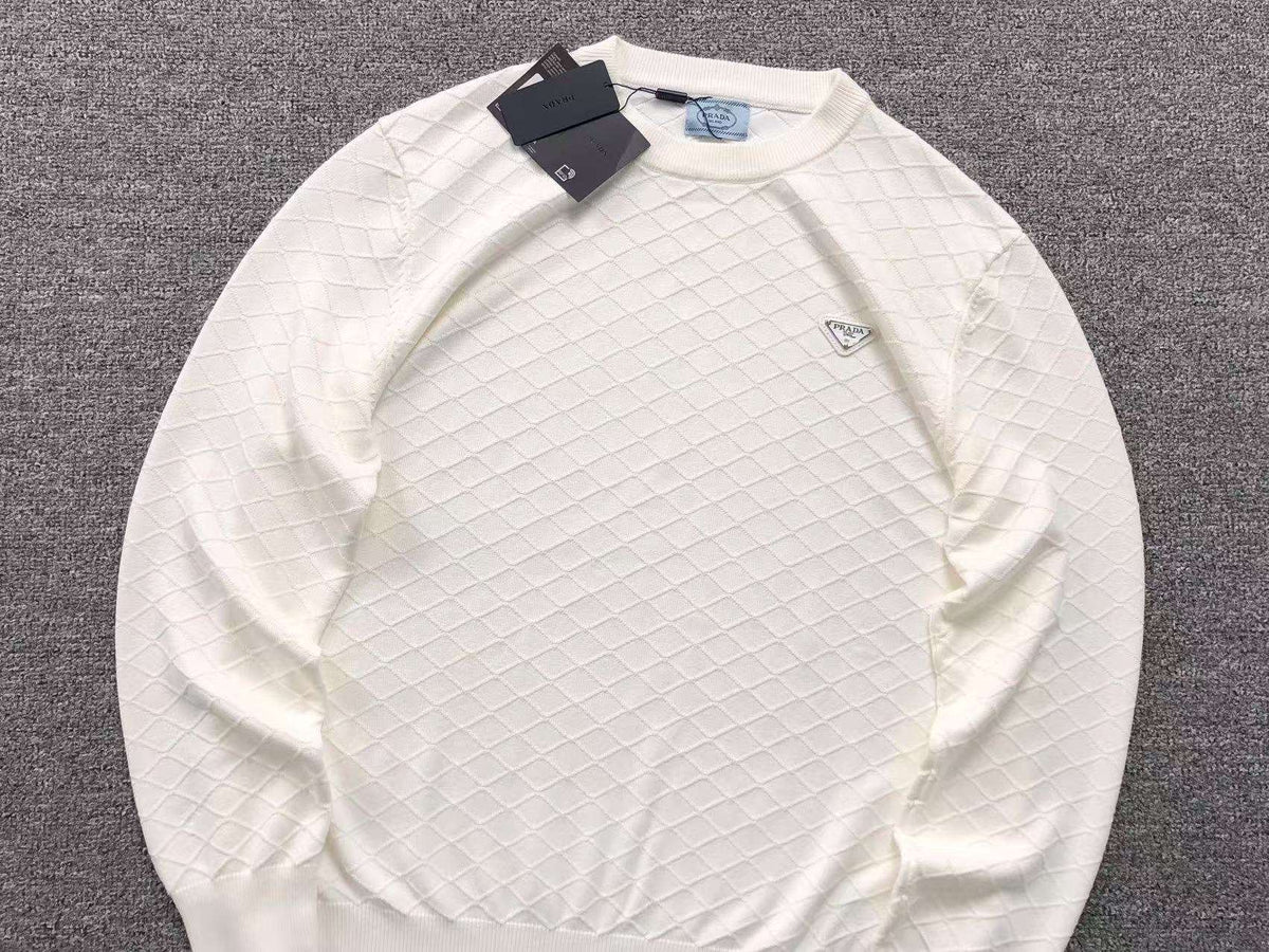 Prada Sweater Weiss 2