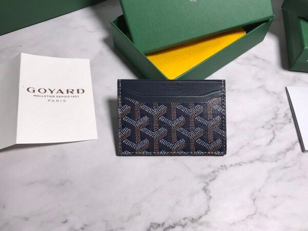 Goyard Card Holder Wallet Black 1