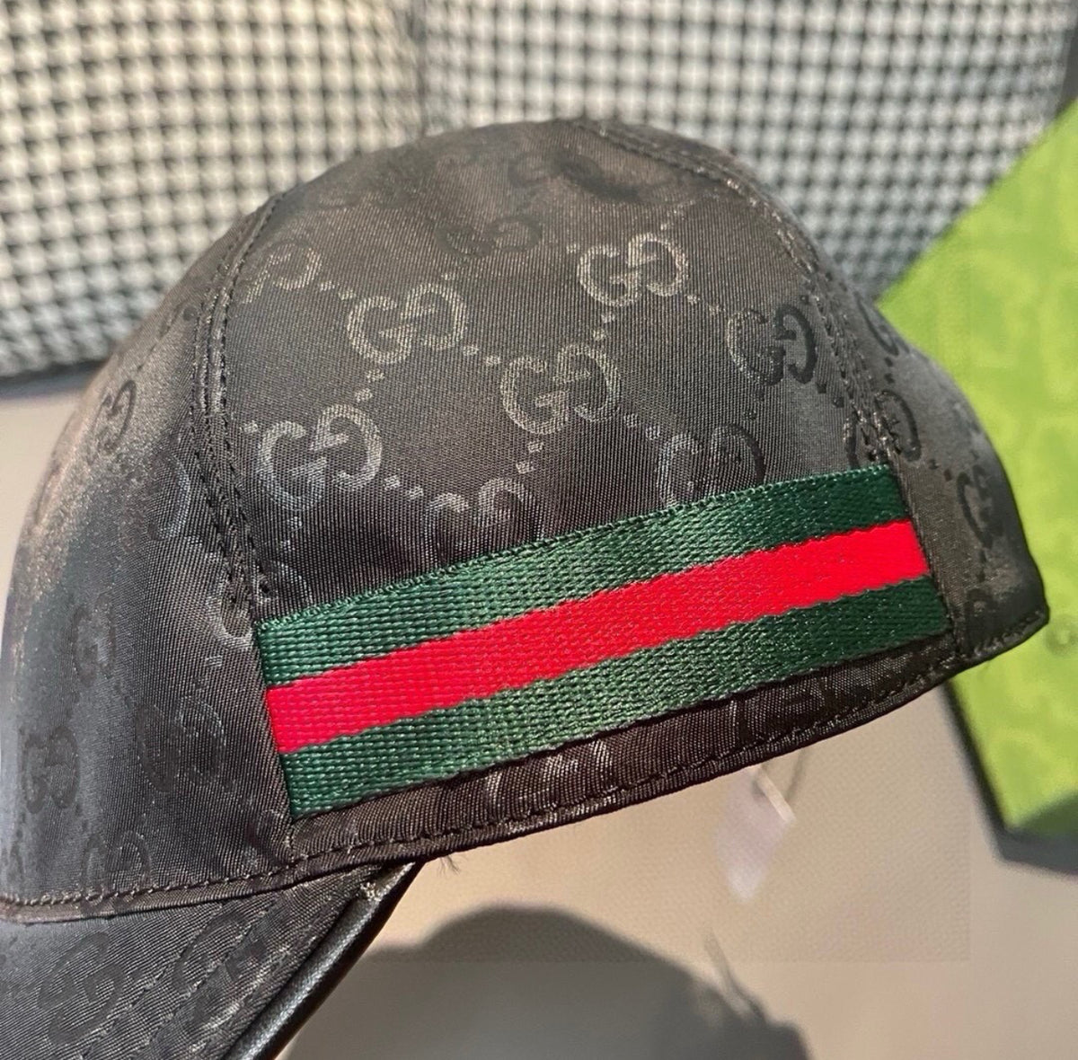 Gucci Cap Black Pattern 5