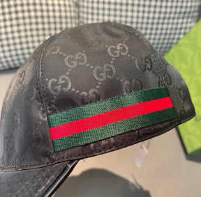 Gucci Cap Schwarz Muster 5