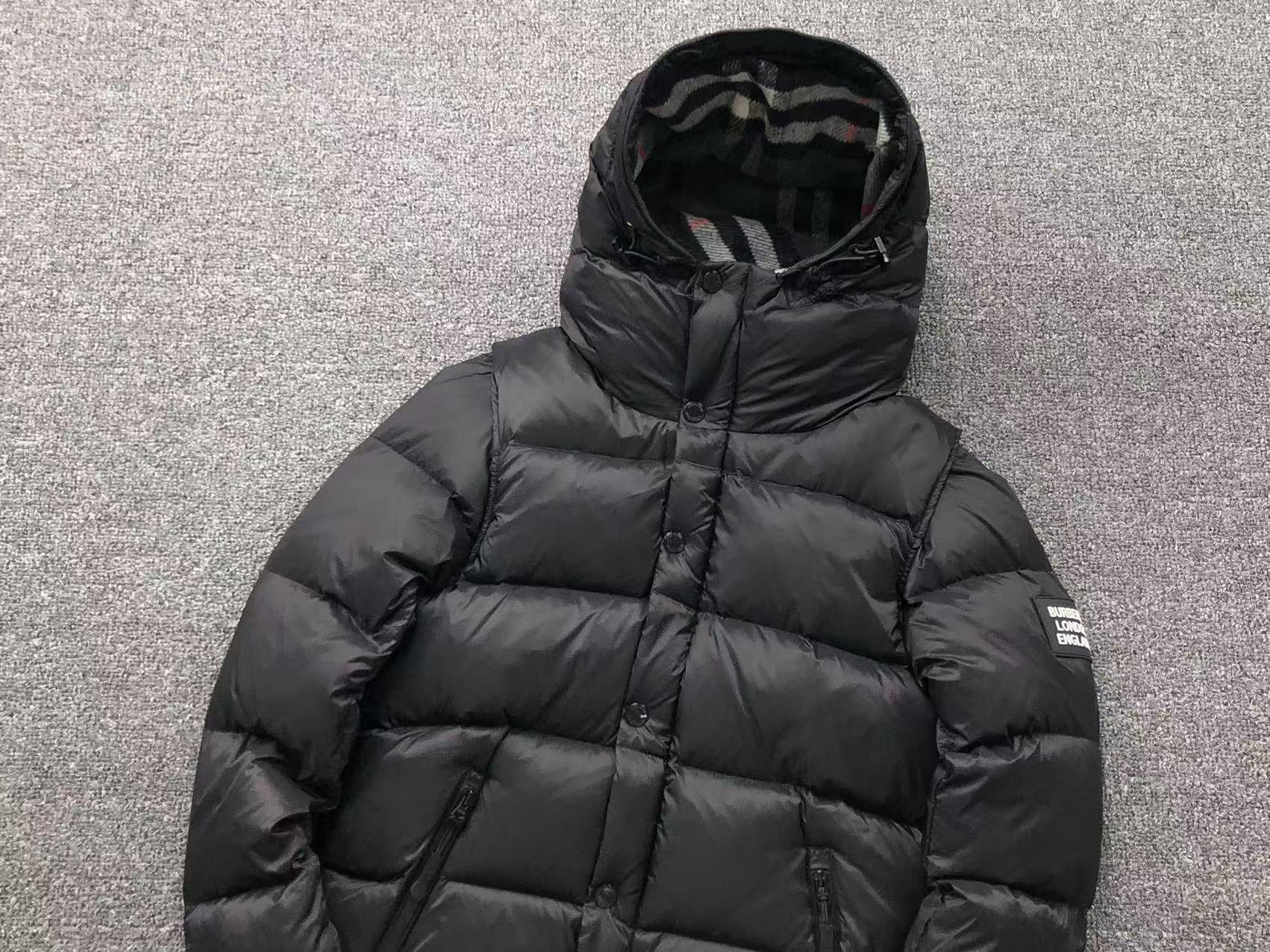 Burberry Winterjacke Schwarz