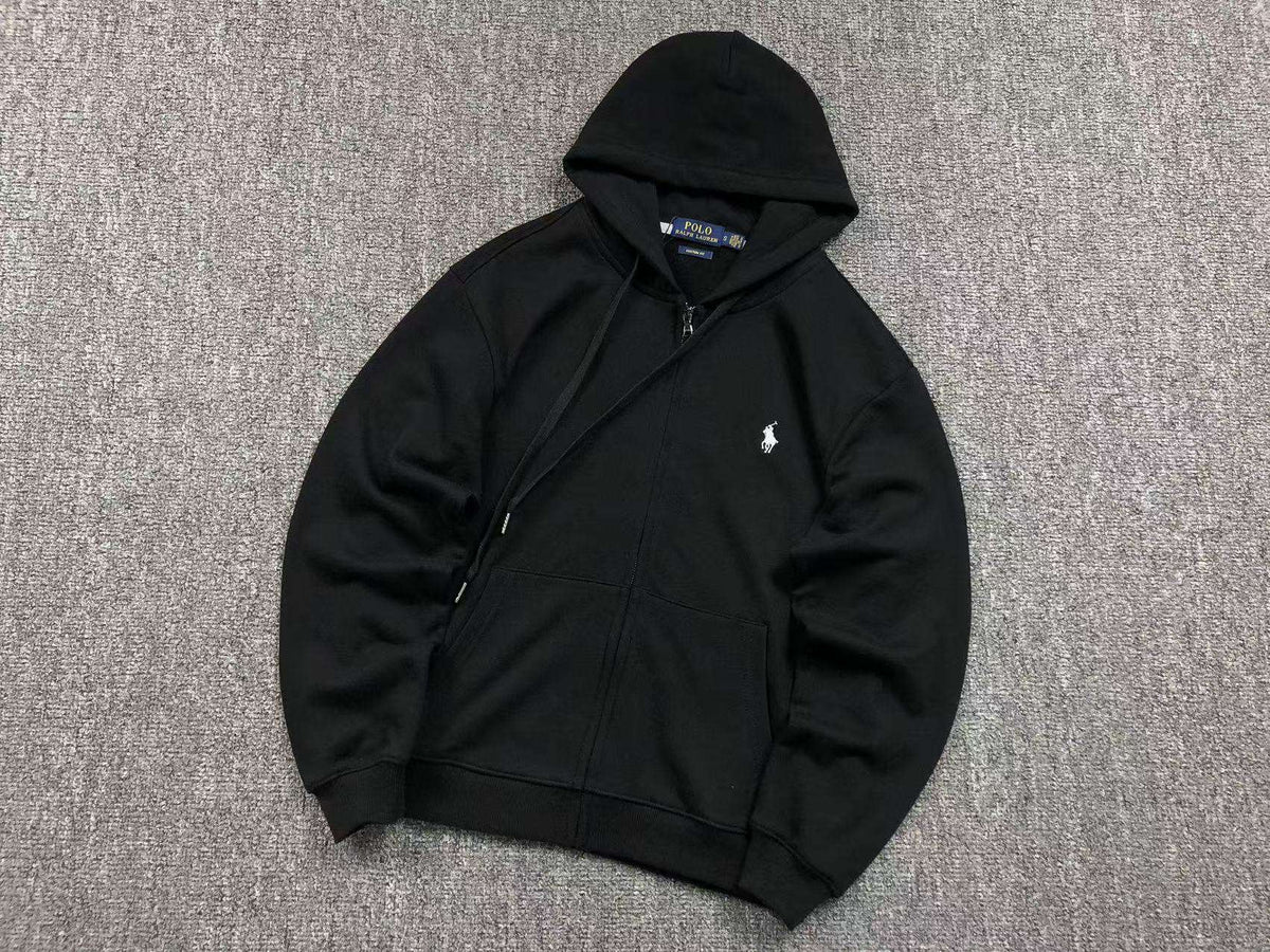 Ralph Lauren Zipper Black White 1