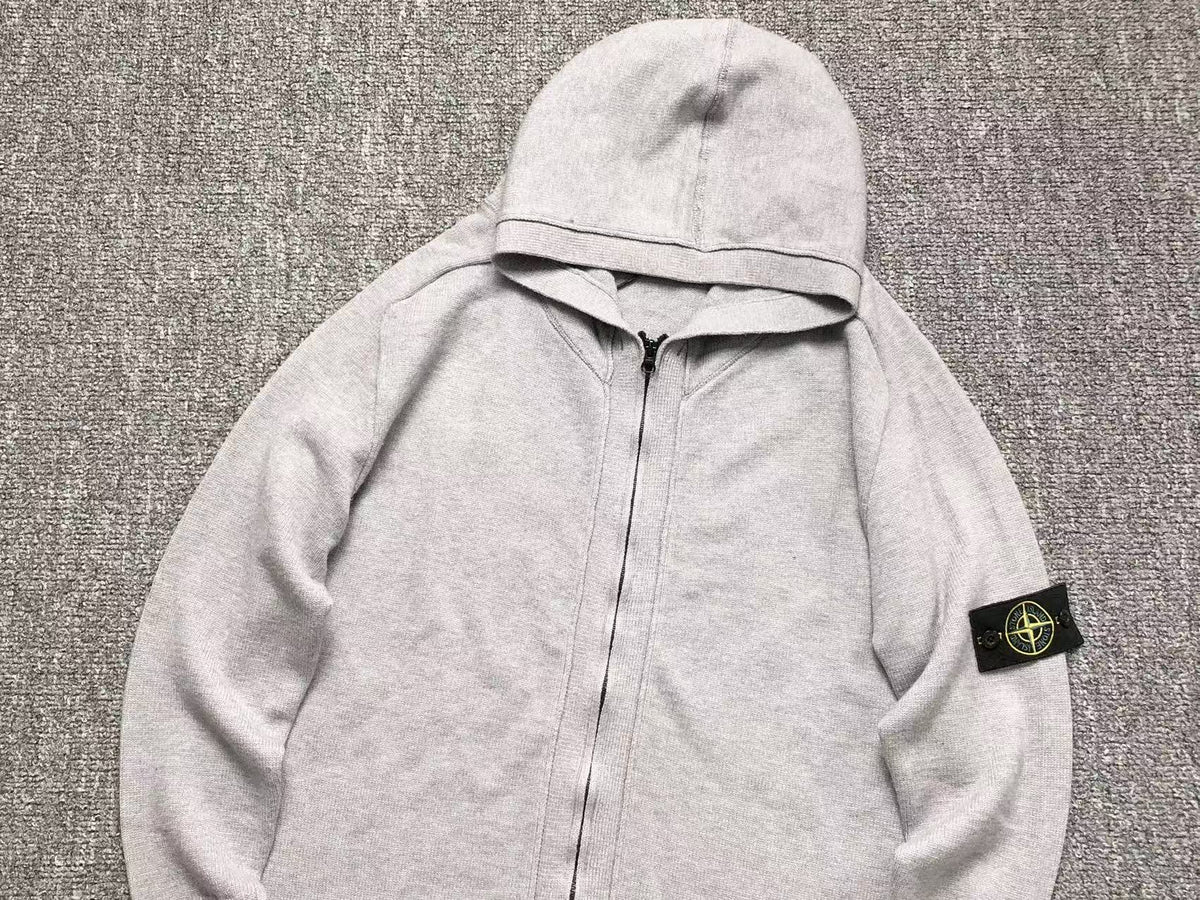 Stone Island Zipper Grau 2