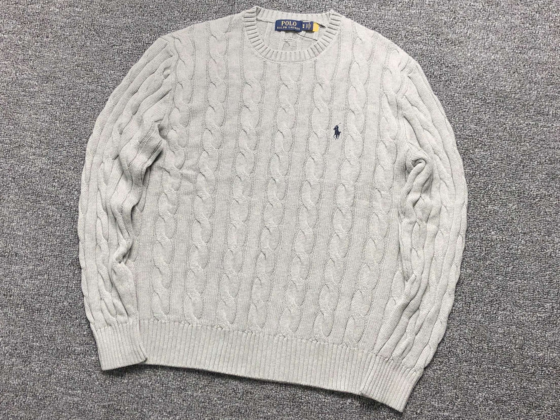 Pull tricoté Ralph Lauren Gris 2