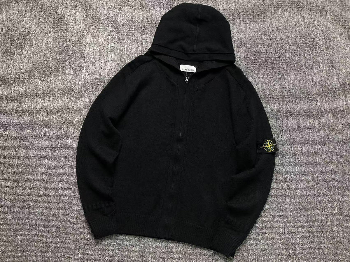 Stone Island Zipper Black 1