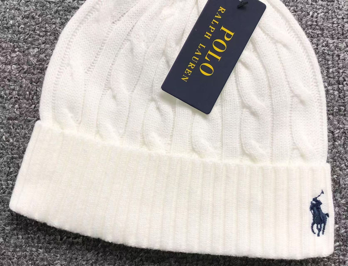 Ralph Lauren Beanie White 6