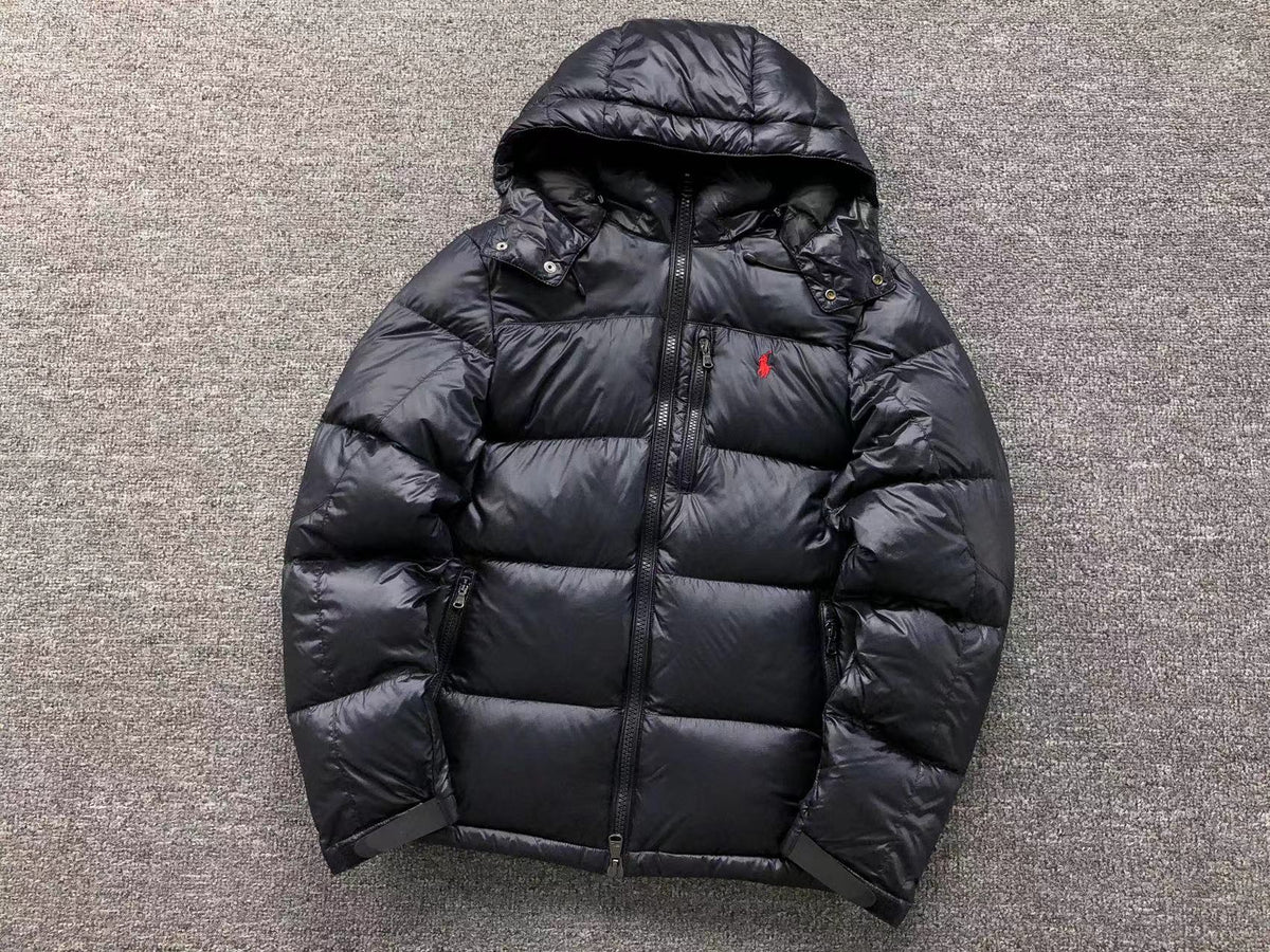 Ralph Lauren Winter Jacket Blue Shiny 2