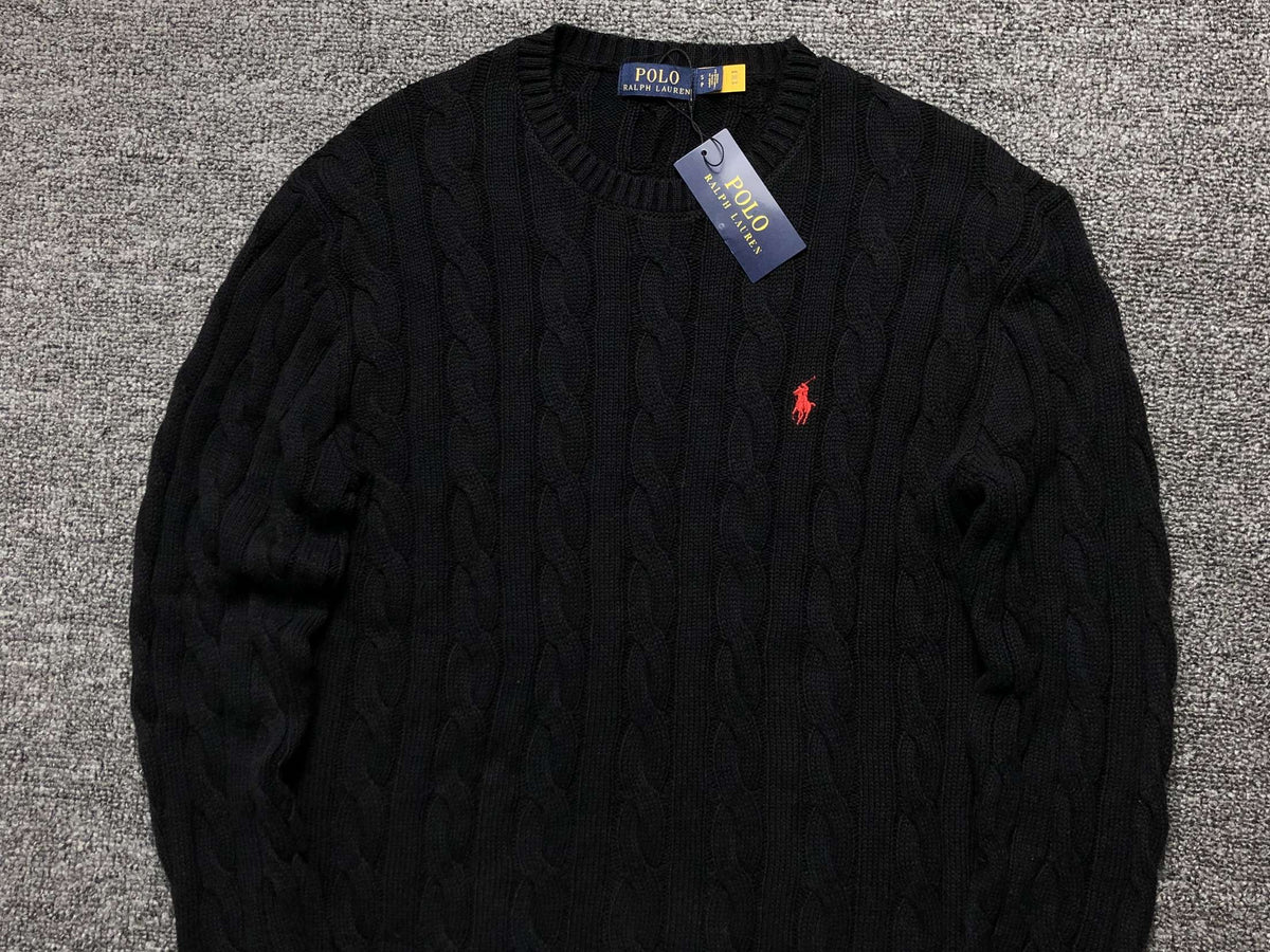 Ralph Lauren Knitted Sweater Black 1