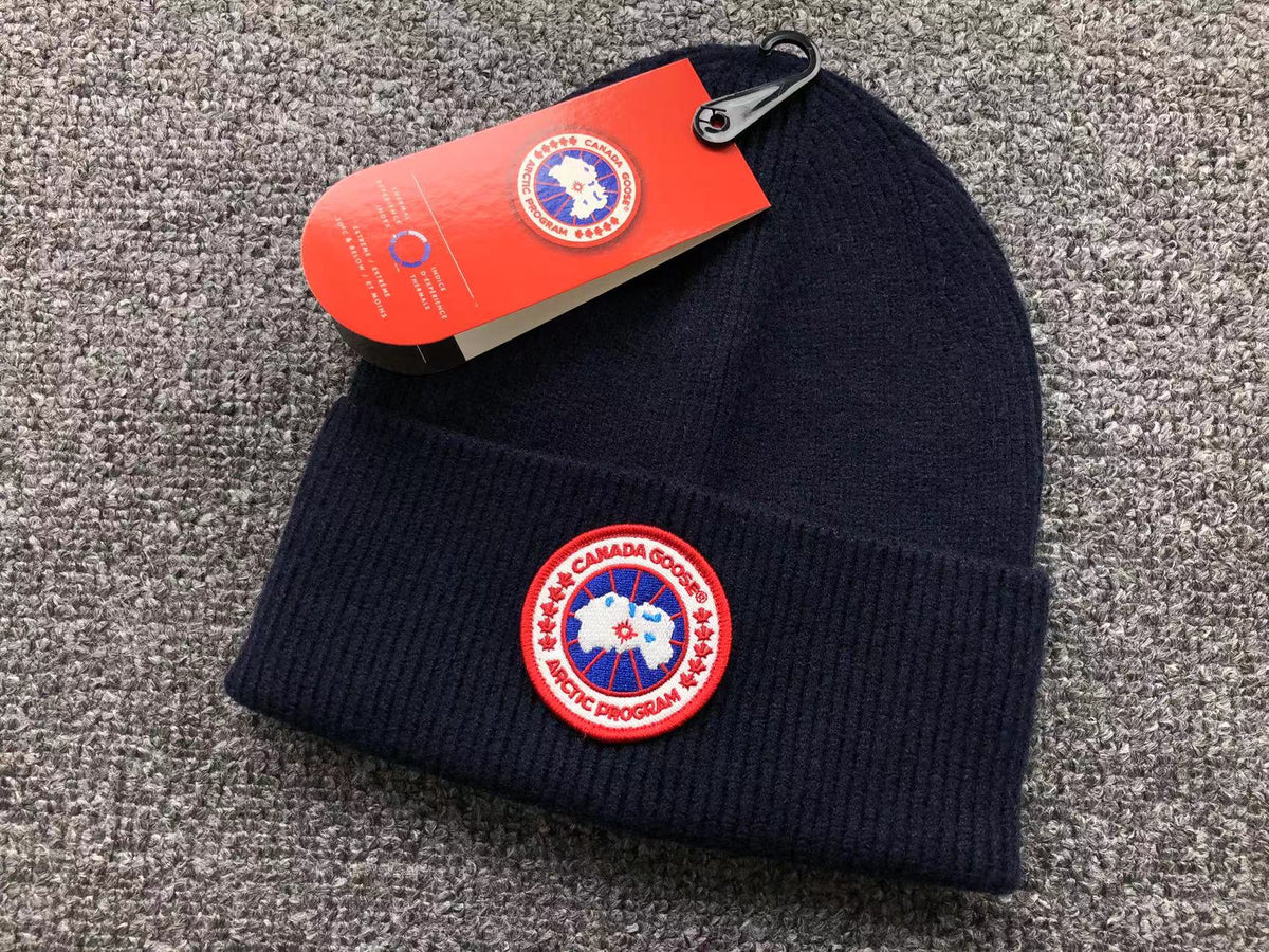 Chapeau Canada Goose Bleu 3