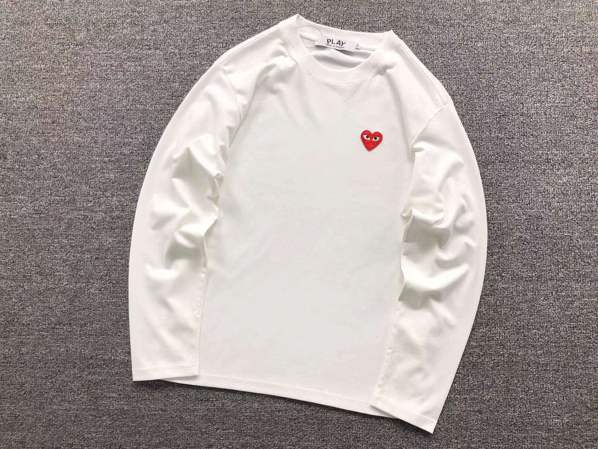 CDG Sweater Weiss 2