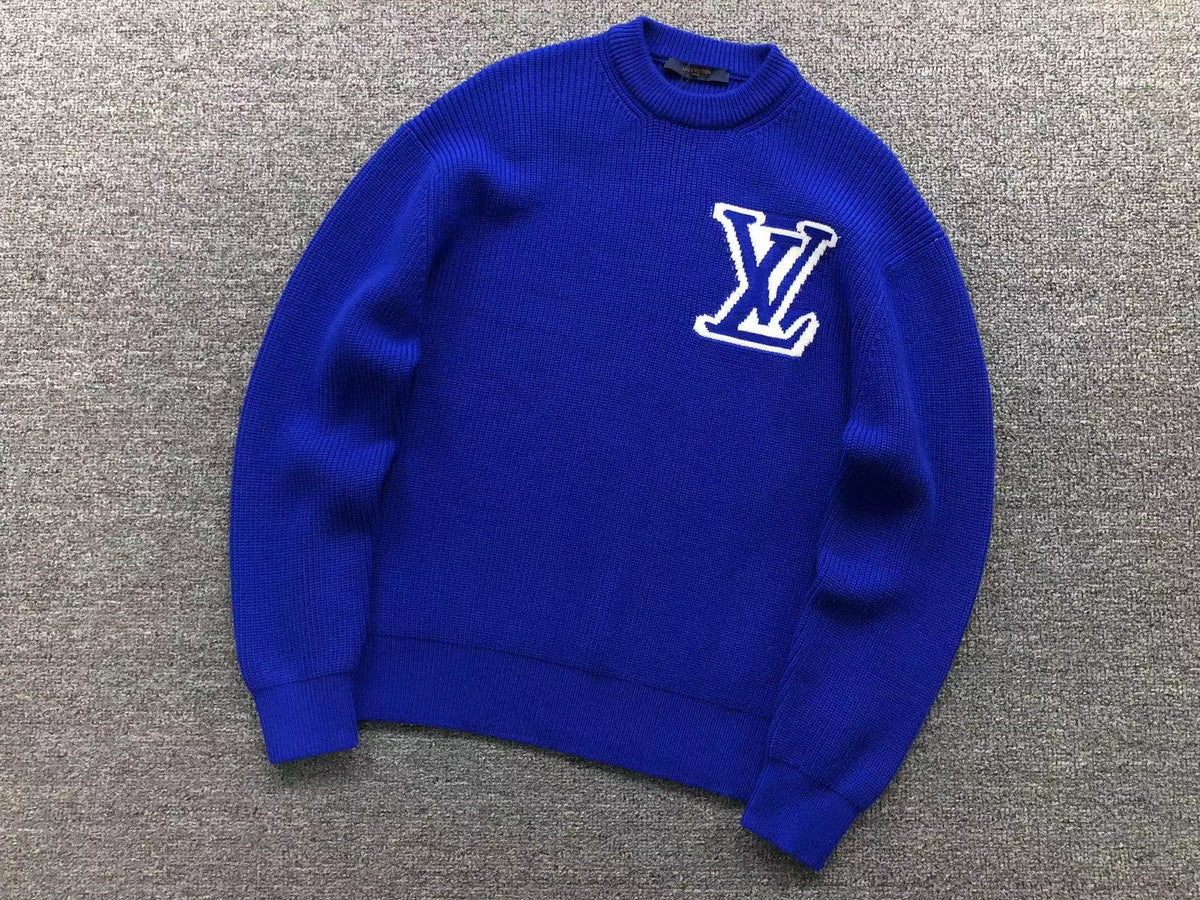 Pull en maille Louis Vuitton Bleu 2