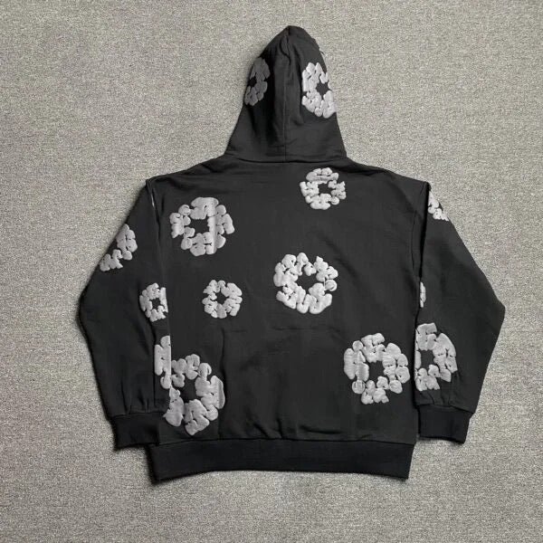 Denim Tears Hoodie Black &amp; Grey 2