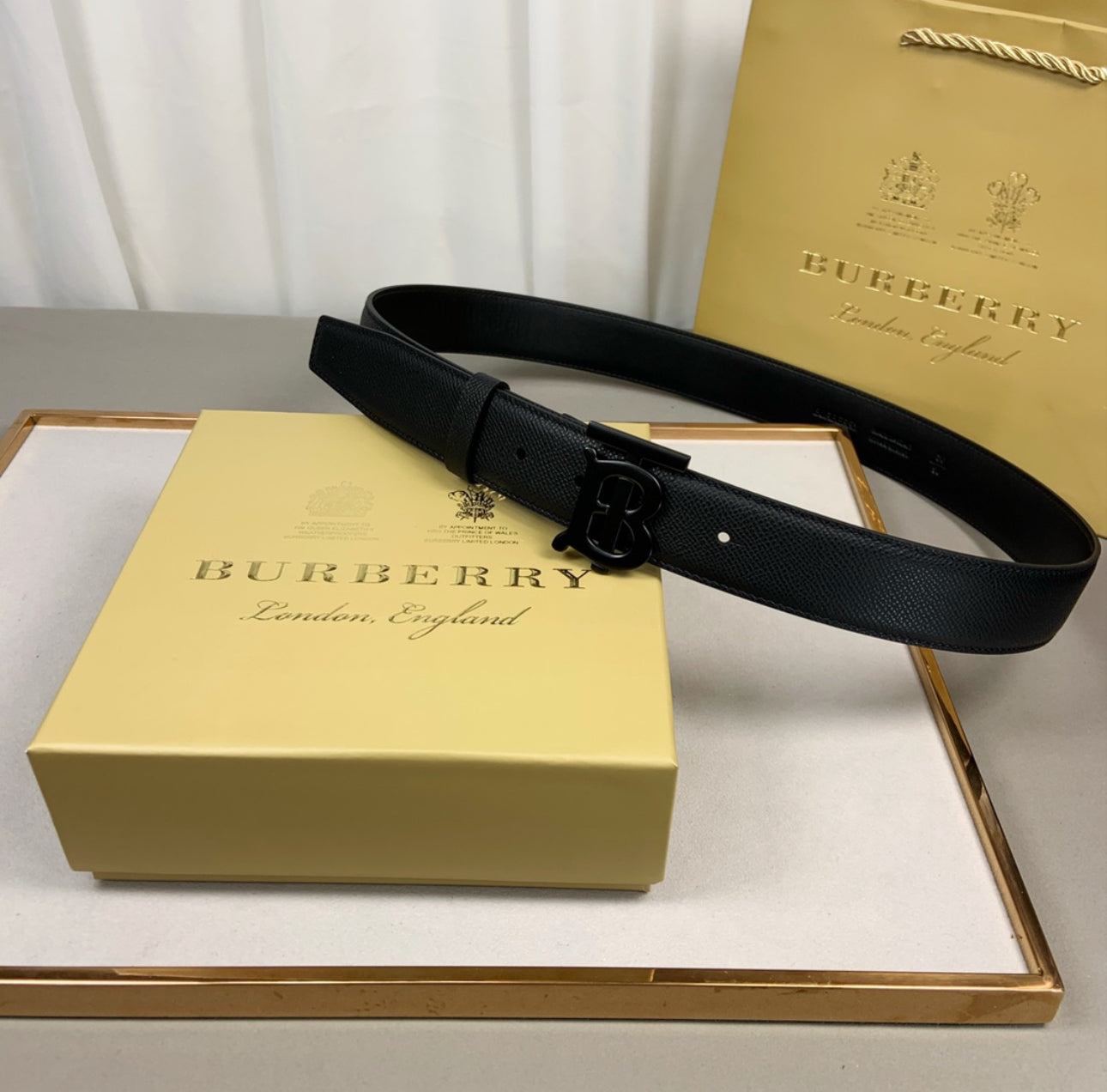 Burberry Gürtel Schwarz 6