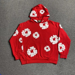 Denim Tears Kapuzenpullover Rot 7