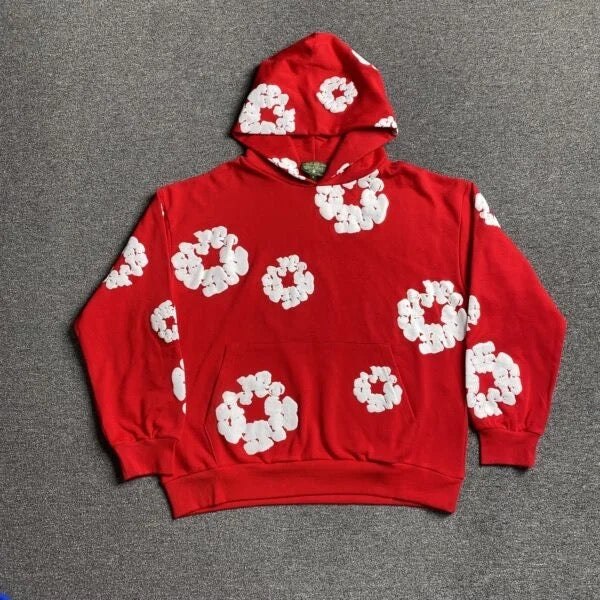 Denim Tears Hoodie Red 7