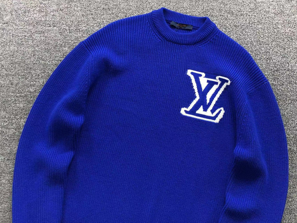 Louis Vuitton Knitted Sweater Blue 2