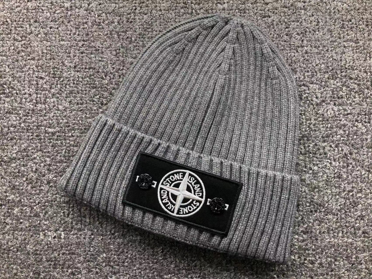 Chapeau Stone Island Gris 2