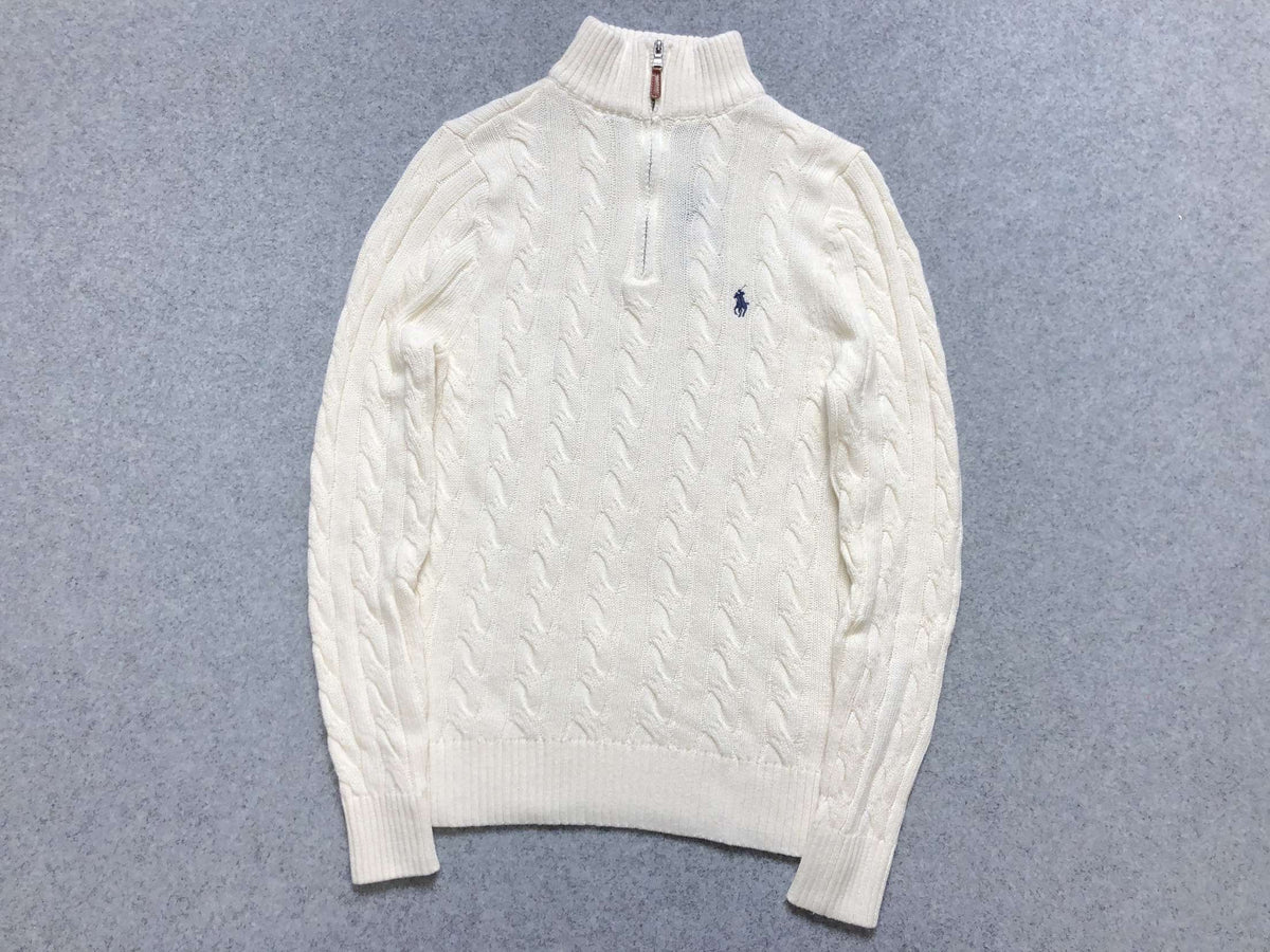 Ralph Lauren Knitted Sweater White 7