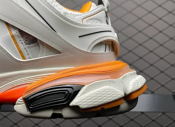 Balenciaga Tracks Weiss & Orange 5