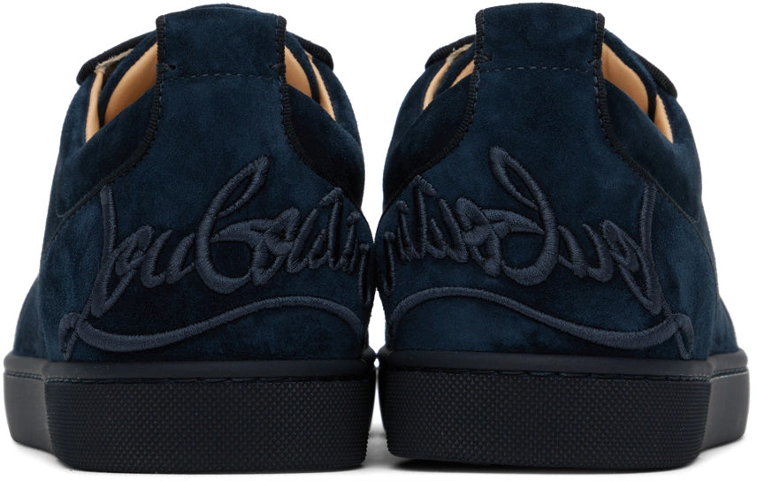 Baskets Christian Louboutin Bleu Foncé 4