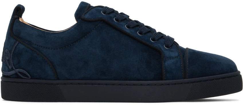 Baskets Christian Louboutin Bleu Foncé 4